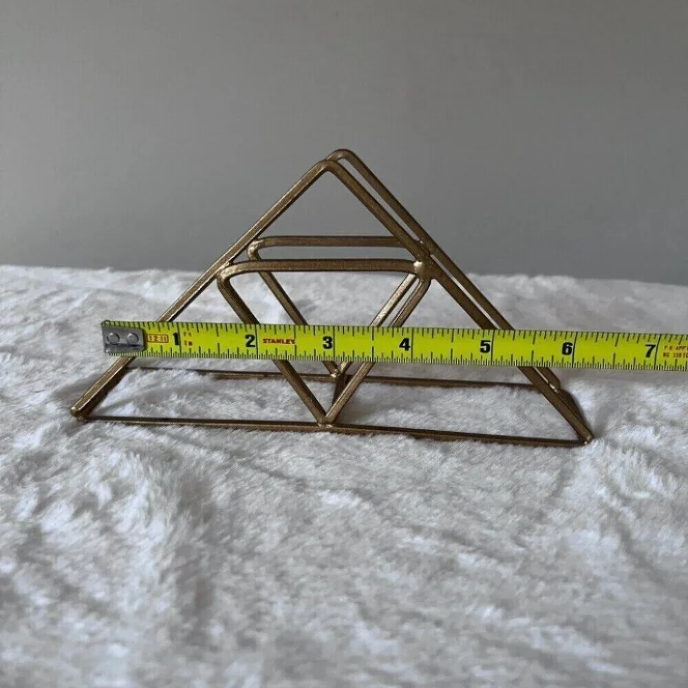 Antiqued Gold Tone Pier1 Napkin Holder